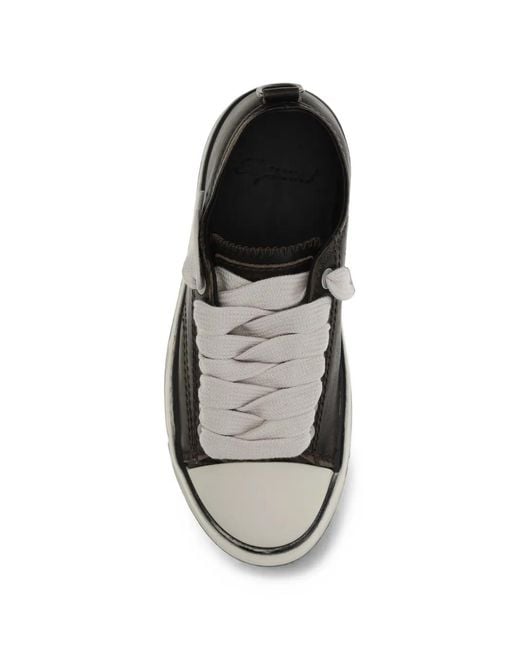 Represent White Distressed-Leather Sneakers for men