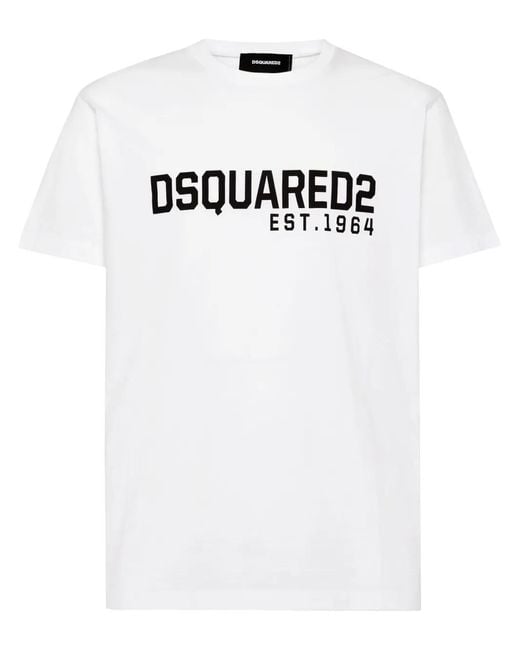 DSquared² White T-Shirts And Polos for men