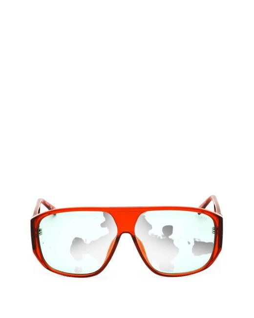 GUESS EYEWEAR Pink Pilot-Frame Sunglasses