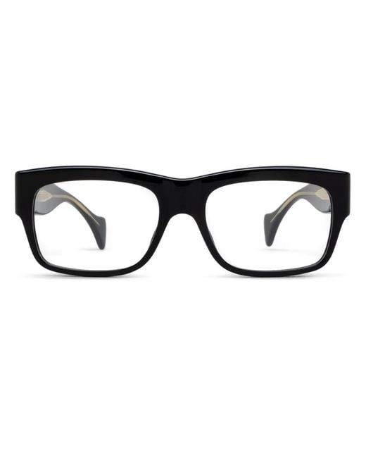 Gucci Black Logo-Print Glasses for men