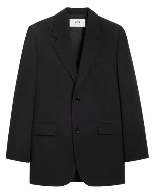 Blazer Con Botones AMI de hombre de color Black