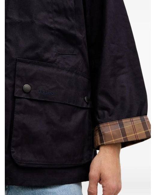Barbour Blue Oversized Bedale Jacket for men
