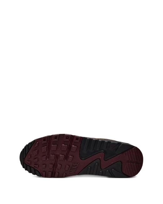 Nike Brown Air Max 90 Leopard-Print Sneakers