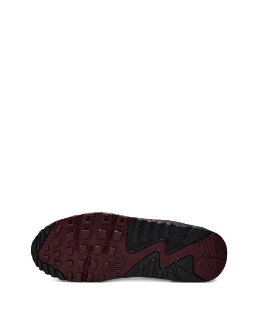 Nike Brown Air Max 90 Leopard-Print Sneakers