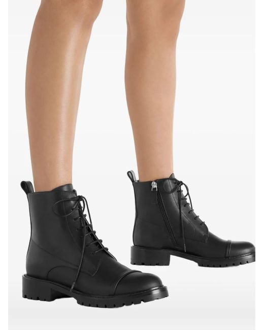 Malone Souliers Black Leather Miller Ankle Boots 35