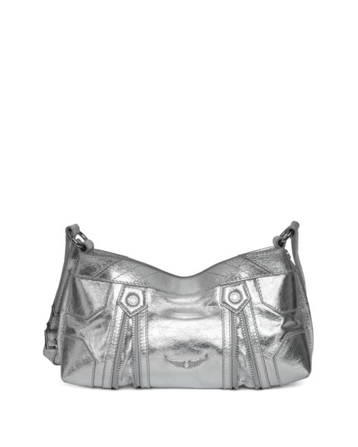 Zadig & Voltaire Gray Sunny Mood Cross Body Bag