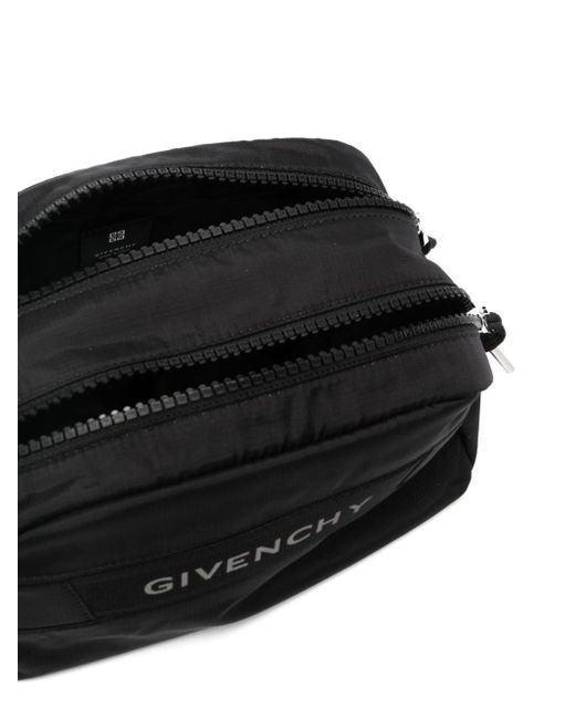 Givenchy Kulturbeutel mit Logo-Patch in Black für Herren