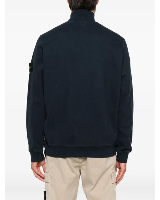 Stone Island Blue Sweatshirt for men