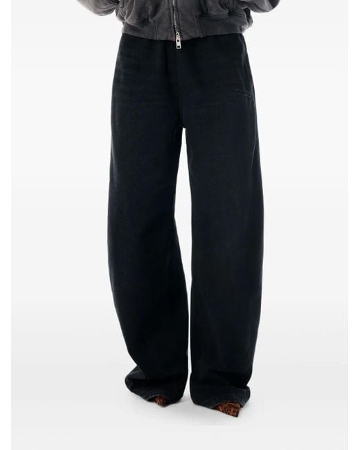 Alexander Wang Elastische Trainingsbroek Met Trekkoord in het Blue