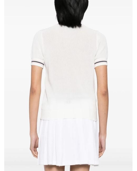 Lacoste エンブロイダリー Tシャツ White