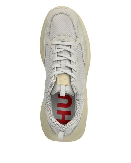 HUGO White Leon Trainers for men