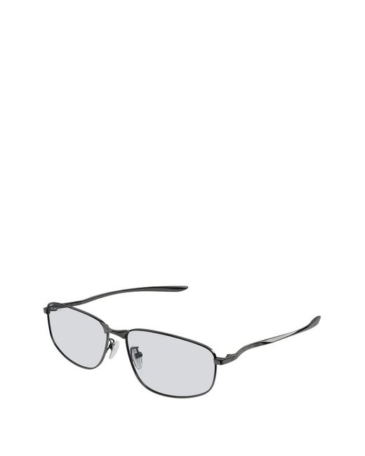 Balenciaga Gray Rectangle Sunglasses for men