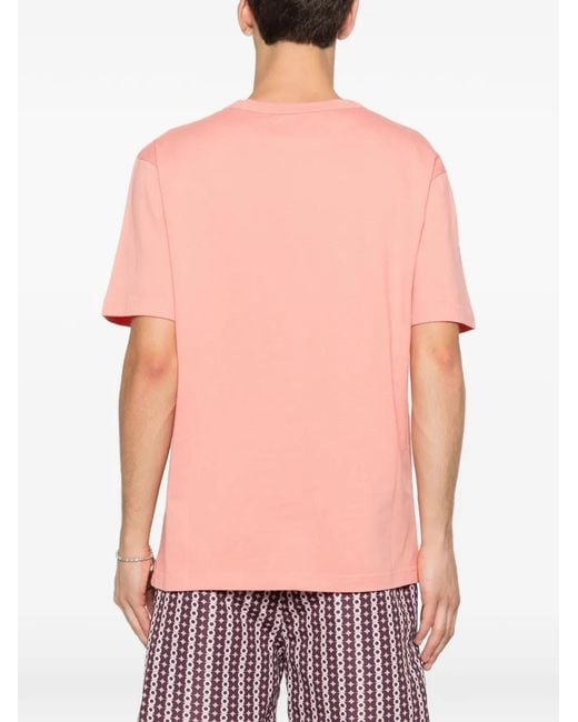 La Paz Pink T-Shirt À Logo Imprimé for men