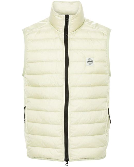 Stone Island Natural Chambers Compass-patch Gilet for men