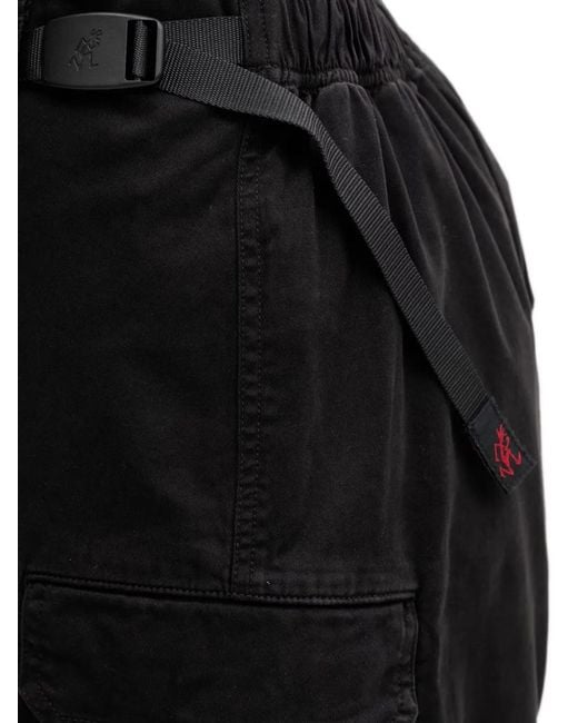 Gramicci Black Belted Wrap Mini Skirt