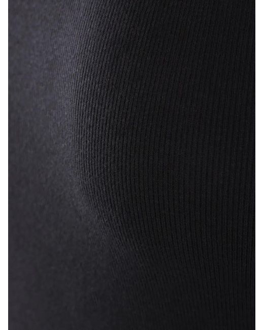 Brunello Cucinelli Black Cotton Tank Top
