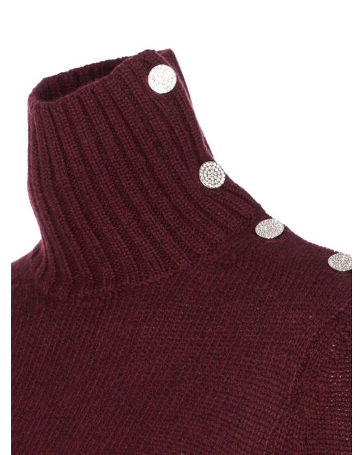 Zadig & Voltaire Purple Nalma High-Neck Sweater