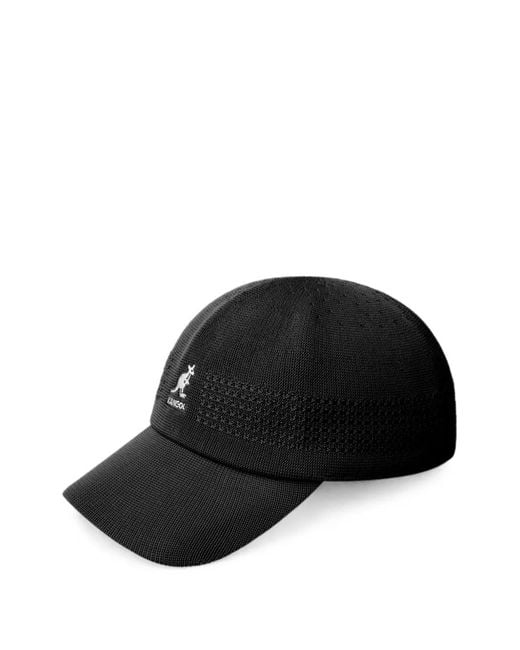 Kangol Black Tropic Ventair Baseball Cap for men