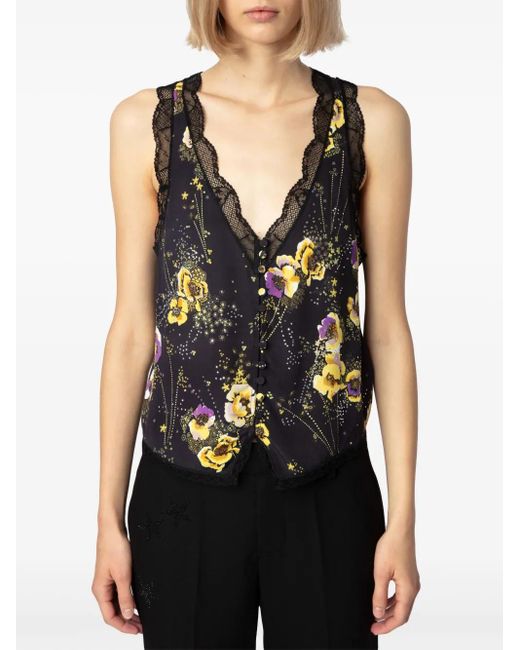 Haut Em Zadig & Voltaire en coloris Black