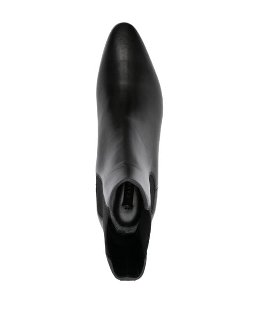 Casadei Black 50Mm Leather Boots