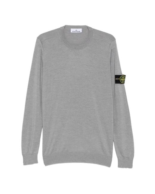 Stone Island Gray Maglia Rws for men
