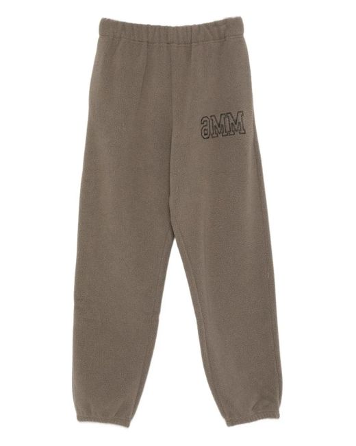 MM6 by Maison Martin Margiela フリース トラックパンツ Gray