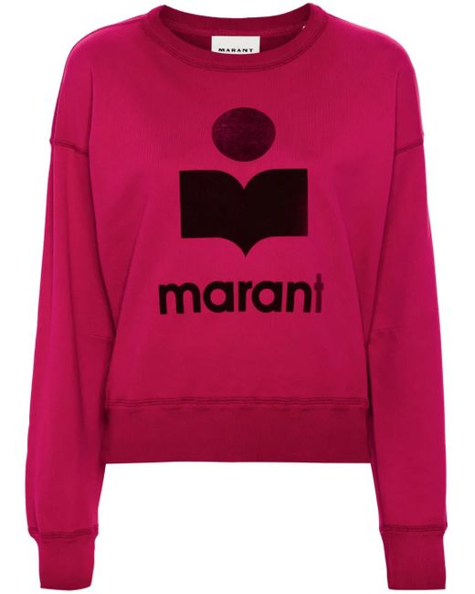Isabel Marant Sweater Met Logoprint in het Pink