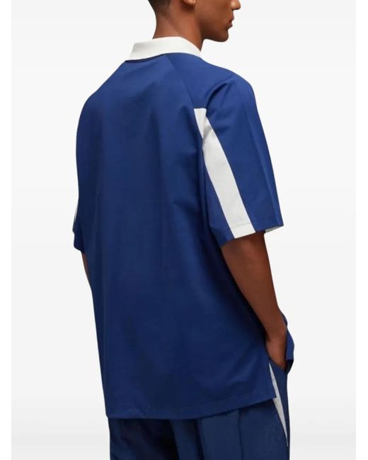 Y-3 Cut Line T-Shirt in Blue | Lyst