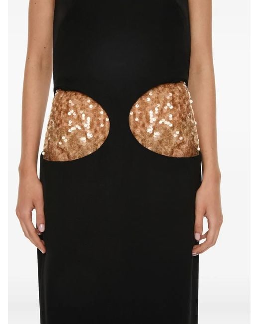 Christopher Esber Black Borough Gown Dress