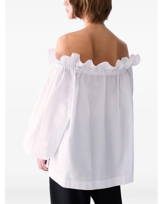 Liu Jo White Poplin Blouse