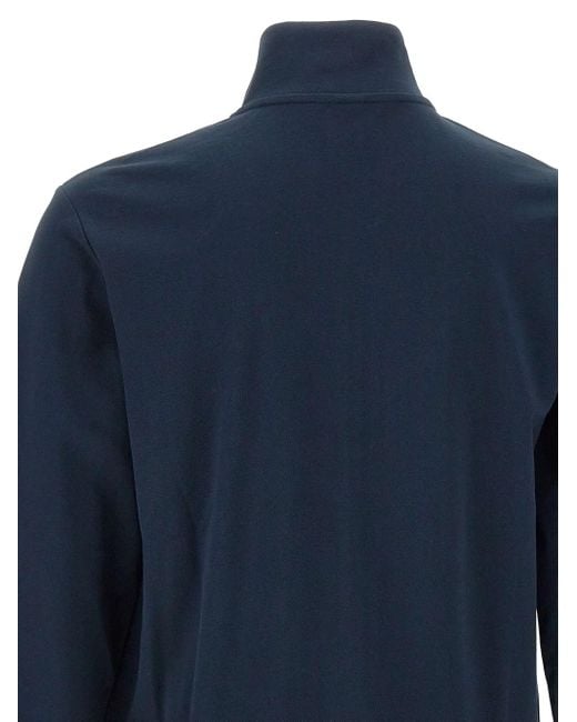 Sun 68 Blue Zip-Up Sweatshirt for men