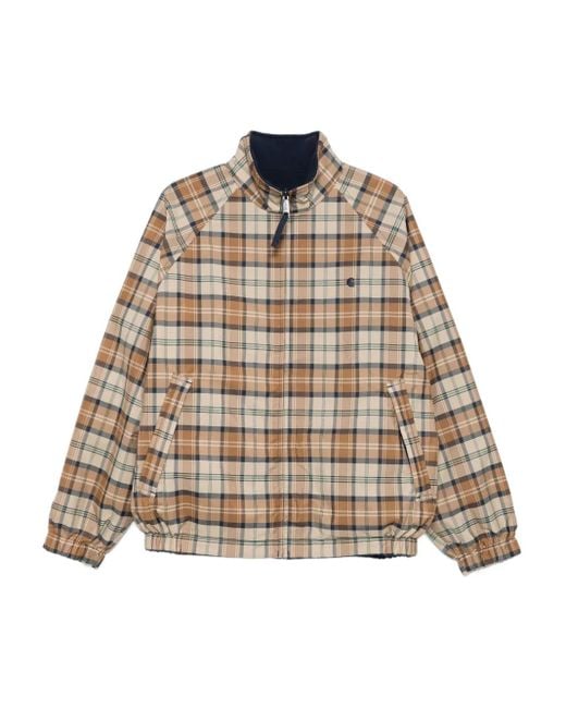 Carhartt Natural Checked Zip-Up Jacket for men