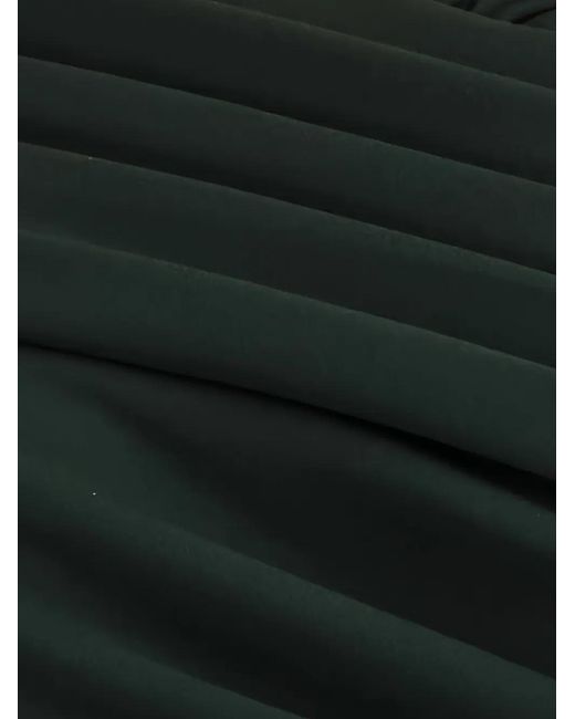 Tadashi Shoji Black Robe Évasée Martine À Volants