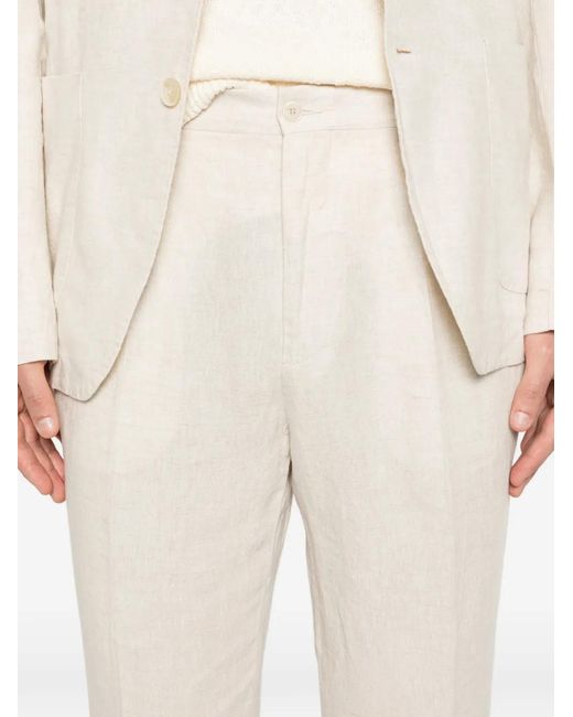 Manuel Ritz White Button-Up Single-Breasted Suit for men