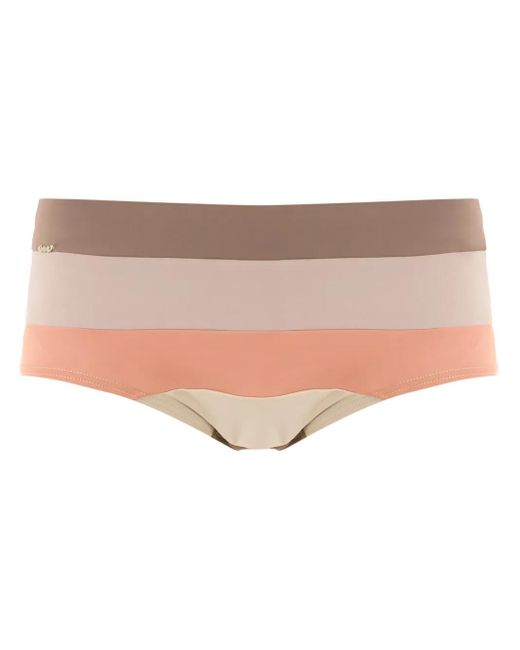 Amir Slama Multicolor Striped Swim Trunks for men