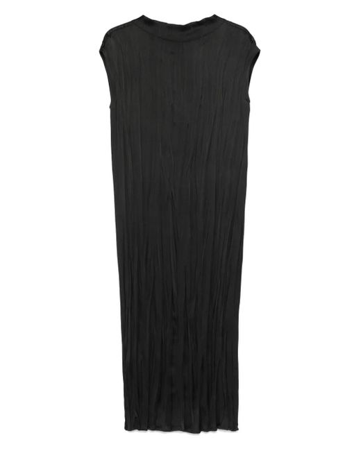 Antonelli サテン ドレス Black