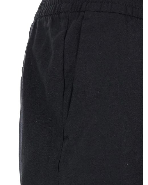 Calvin Klein Blue Short À Taille Élastiquée for men