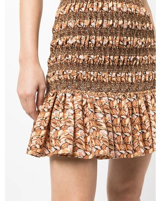 Falda Kyle Acler de color Natural