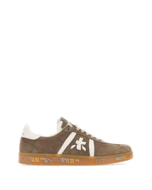Premiata Brown Bonnied Sneakers for men