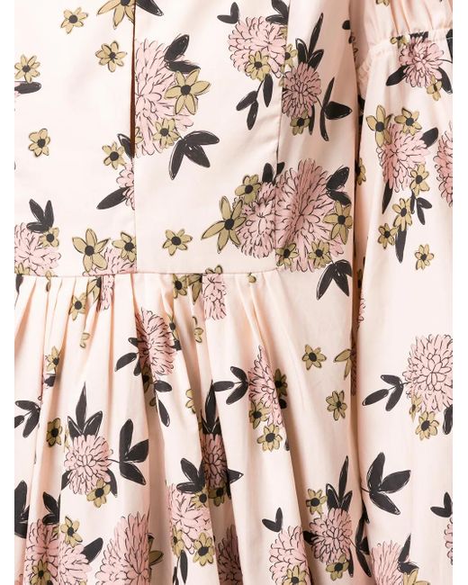 Macgraw Natural Hibernation Floral Print Blouse
