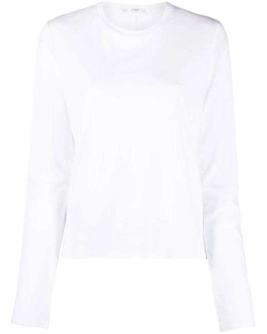 The Row ラウンドネック ロングtシャツ White