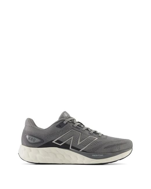 New Balance Gray Baskets Fresh Foam À Lacets 680 V8 for men