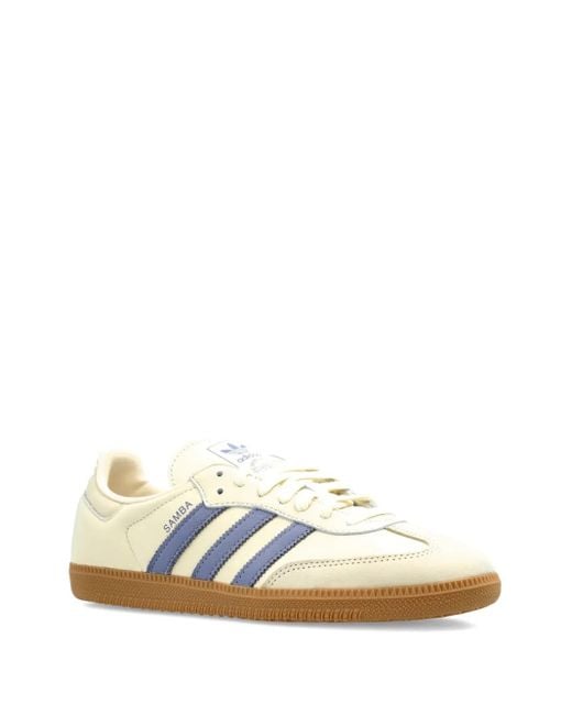 Adidas White Samba Sneakers