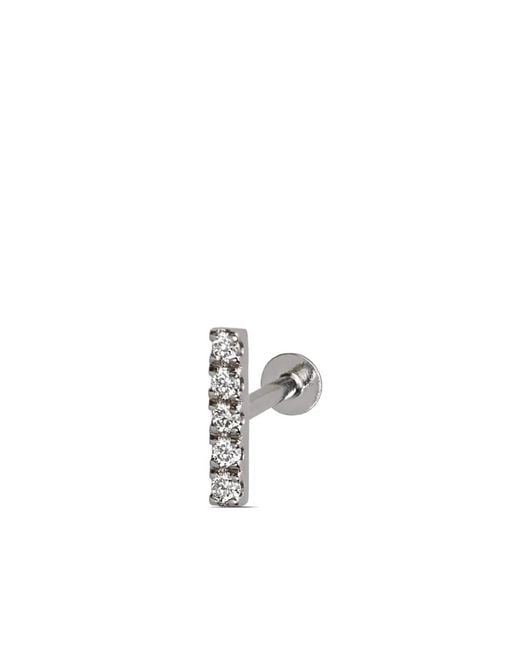 Lark & Berry White 14Kt Modernist Diamond Single Earring