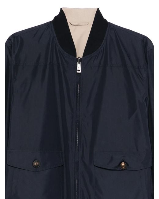 KIRED Blue Penna Button Pocket Jacket for men