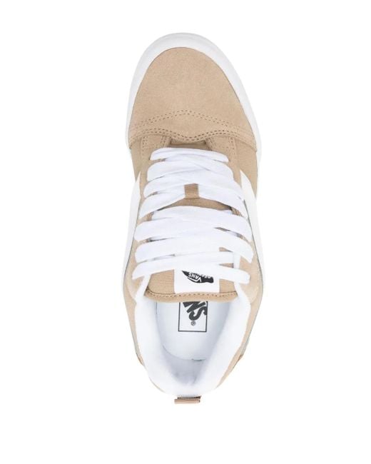 Vans White Knu Skool Sneakers for men