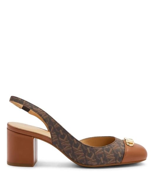 Michael Kors Brown 60Mm Perla Pumps