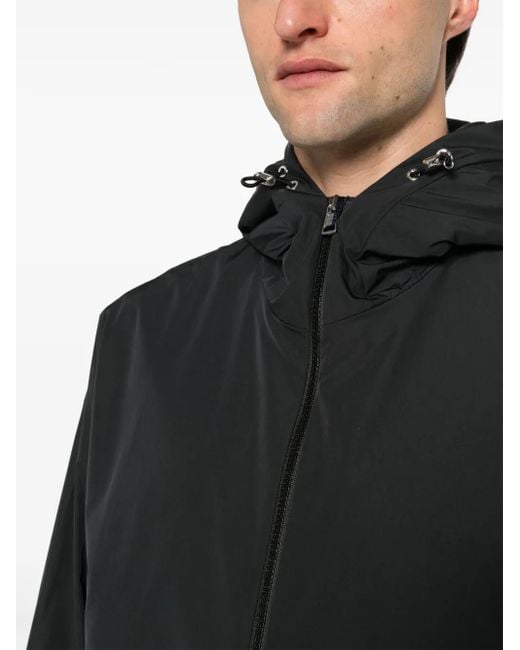 メンズ Moncler Traversier フーデッドジャケット Black