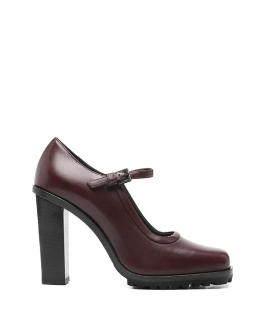 Max Mara Brown Leather Pumps