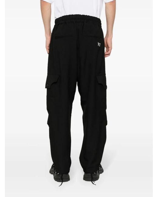 Y-3 Black Sport Uniform Trousers for men